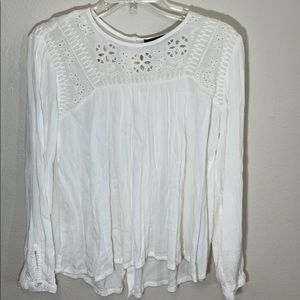 Abercrombie & Fitch embroidered blouse